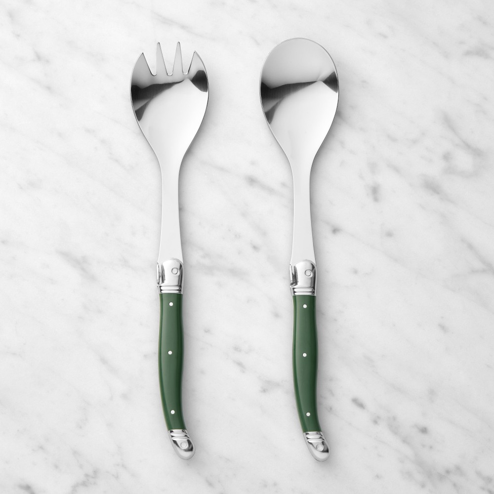 Jean Dubost Laguiole Hostess Set - Green