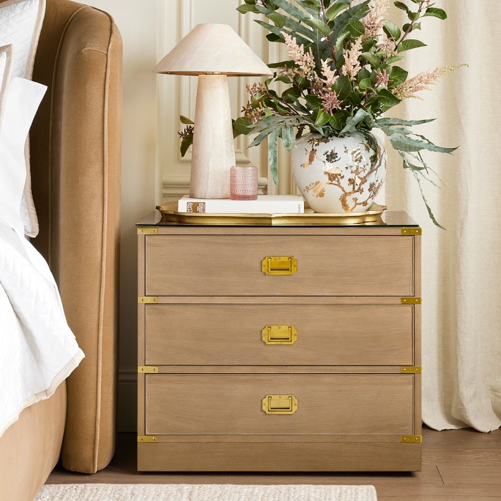 Lewis 3-Drawer Nightstand (38