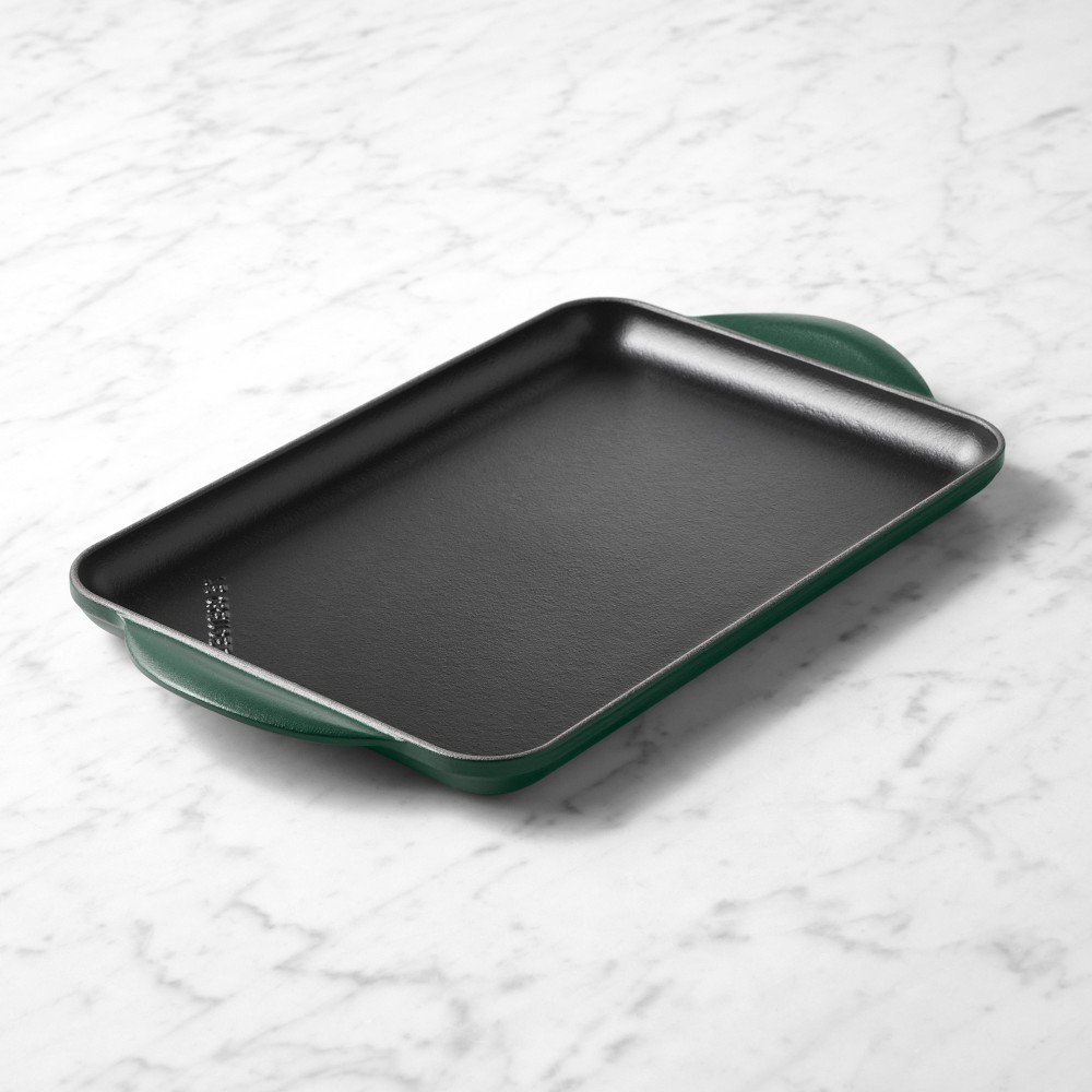 Le Creuset Signature Enameled Cast Iron Skinny Griddle - Foret