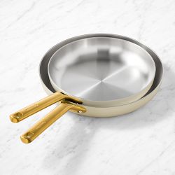 GreenPan™ Reserve Pro Stainless-Steel Color Series Fry Pan Set, 10" &amp; 12"