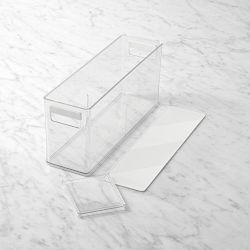 Williams Sonoma Pantry Bin with Silicone Liner and Removable Divider