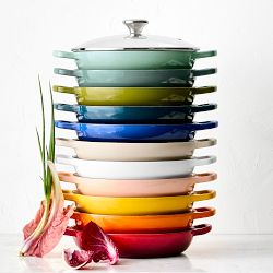 Le Creuset Signature Enameled Cast Iron Braiser with Glass Lid, 2 1/4-Qt.