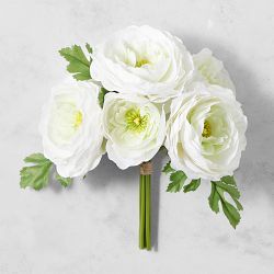 Faux Ranunculus Floral Bundle