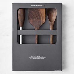 Williams Sonoma Walnut Utensils, Set of 3