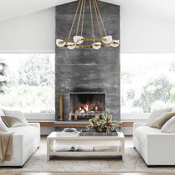 Simone Onyx Chandelier