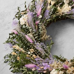 Garden in Bloom Live Wreath &amp; Garland