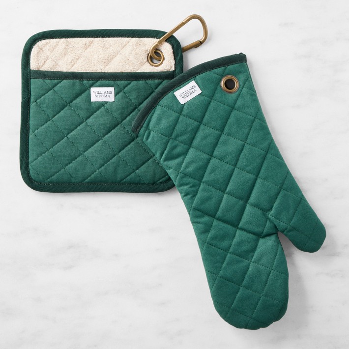 Williams Sonoma キッチンタオルとオーブンミットセット img10o.jpg