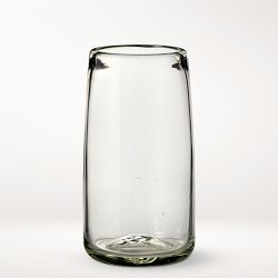 Recycled Glass Tall Tumblers, Set of 4, 14-oz