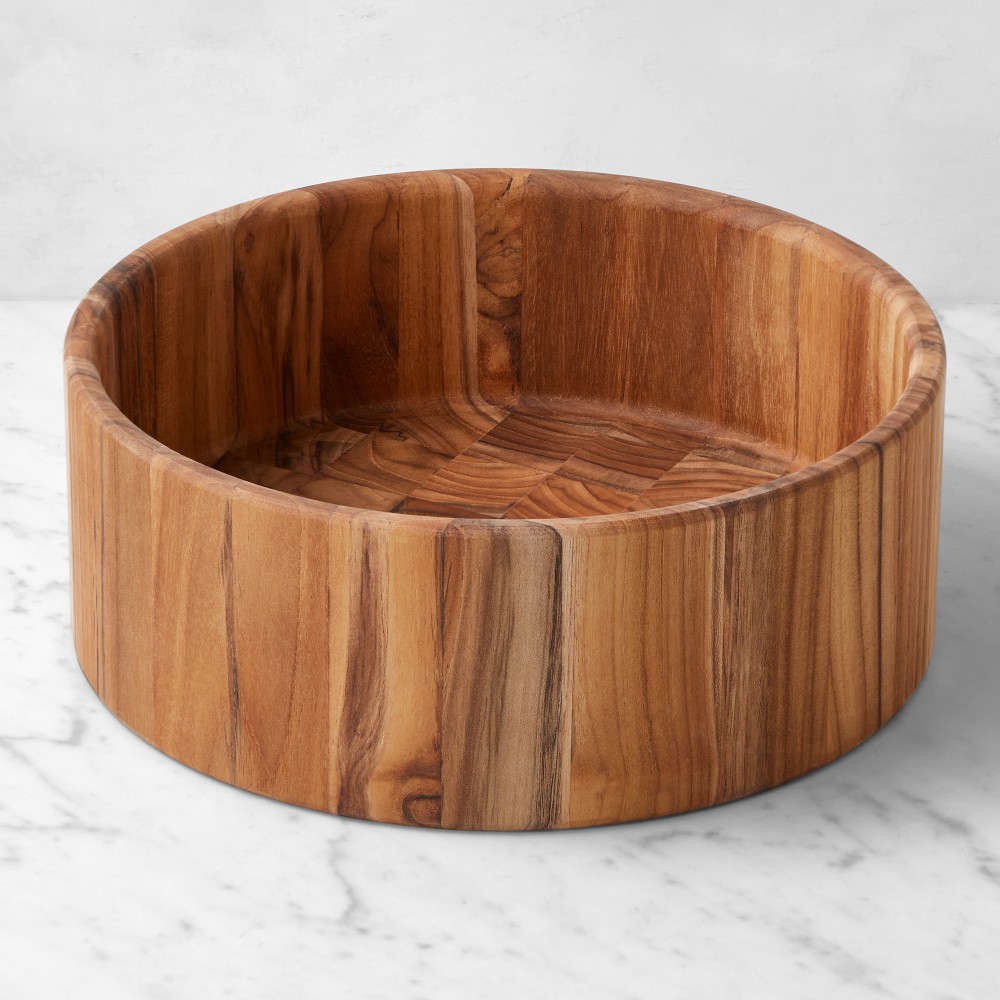 Teak Salad Bowl - 15"