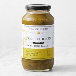 Williams Sonoma Low Sodium Braising Sauce, Greek Chicken