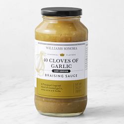 Williams Sonoma Low Sodium Braising Sauce, 40 Cloves of Garlic