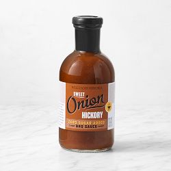 Williams Sonoma Zero Sugar Added BBQ Sauce, Sweet Onion Hickory