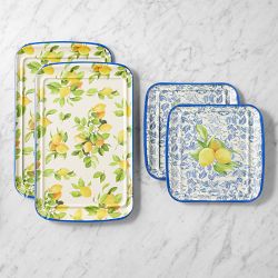 Lemon Grill Prep Trays, Set of 2