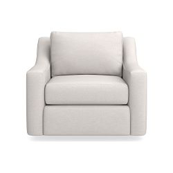 Ghent Slope Arm Swivel Armchair