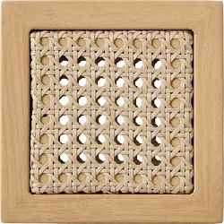 Capitola Teak Cane Swatch