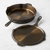 Smithey Seasoned Cast Iron Flat Top Griddle & Skillet Set, 12″ Simolary simolary.com 10