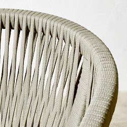 Larnaca Fiberstone Dining Table &amp; Teak Pasadena Dining Chairs (96"-108")