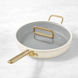 GreenPan™ Stanley Tucci™ Ceramic Nonstick Fry Pan with Lid, 12"