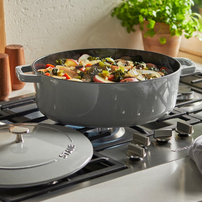 Staub Enameled Cast Iron Oval Dutch Oven 6.25-Qt | Williams Sonoma
