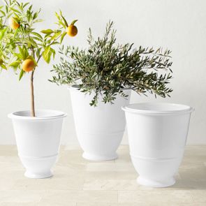 Ravello Planter, Large, White