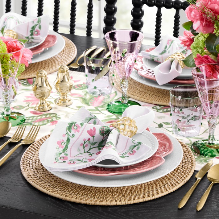 Painted Vine Table Runner | Williams Sonoma