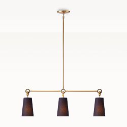 Chain Link Linear Pendant