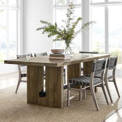 Montauk Rectangular Dining Table (82"-118")