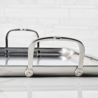 Hestan Provisions Stainless-Steel Double Burner Griddle Simolary simolary.com 18