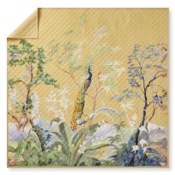 Painted Peacock Quilt &amp; Shams