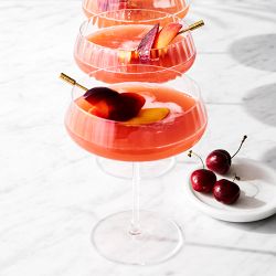 Williams Sonoma Reserve Optic Coupe Glasses