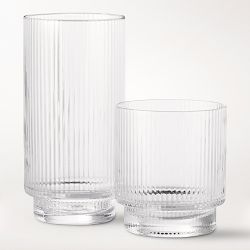 Williams Sonoma Modern Optic Highball Glasses - Thumbnail 4