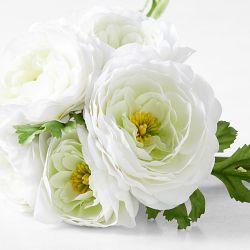 Faux Ranunculus Floral Bundle