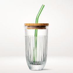 La Rochere Ouessant Smoothie Glass & Straw