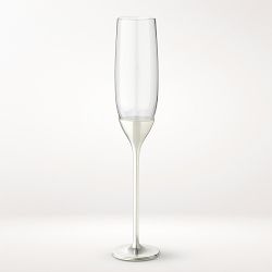 Heirloom Silver Champagne Flutes, Set of 2