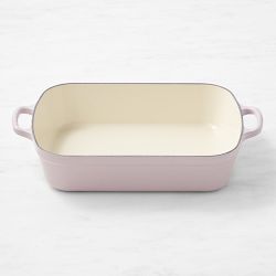 Le Creuset Signature Enameled Cast Iron Rectangular Roasting Pan, Shallot