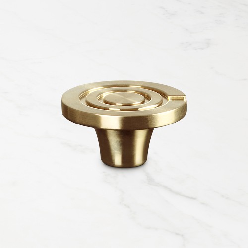 Le Creuset Crucible Centenary Knob, Large, Brass