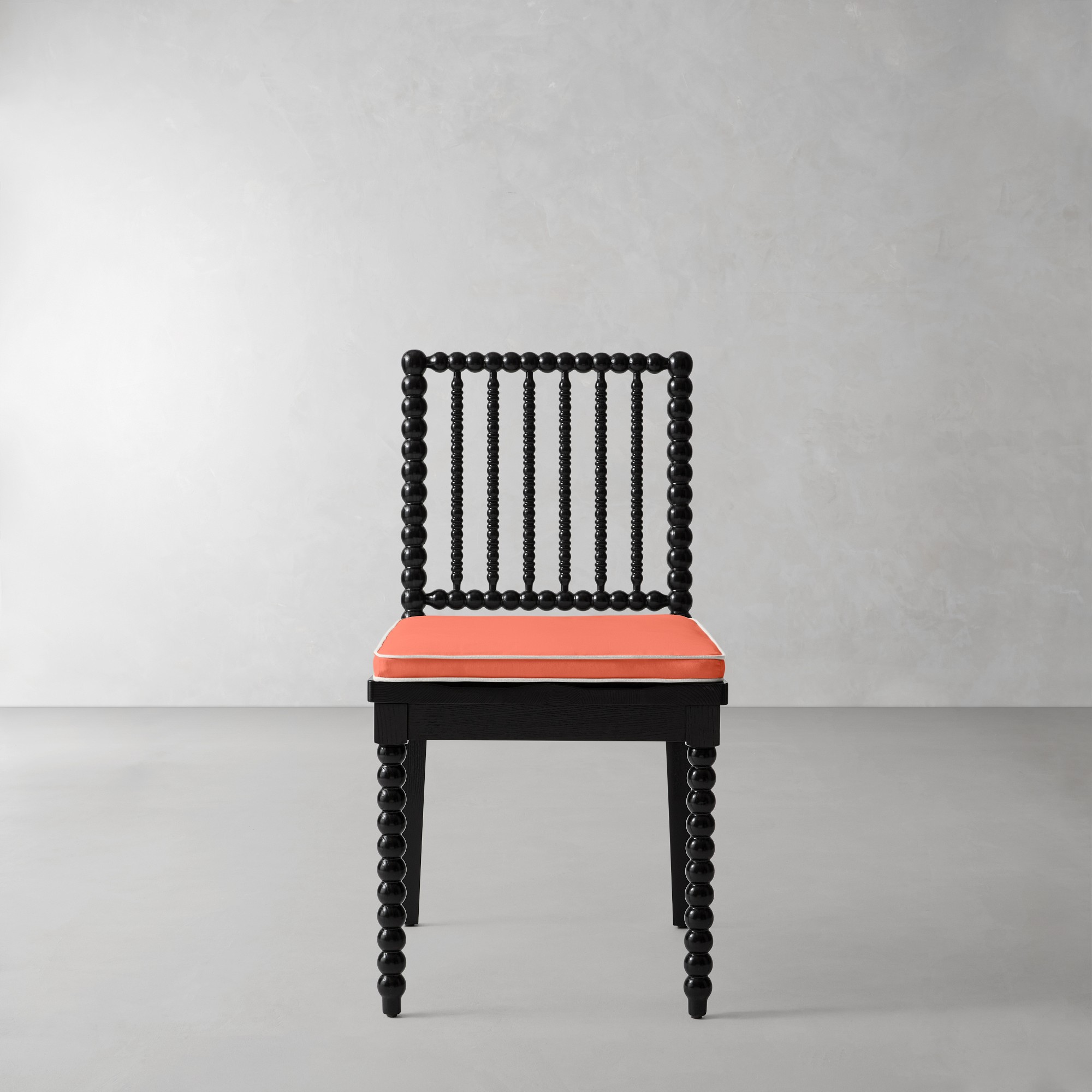 Spindle Dining Side Chair Cushion Sansujyuku sansujyuku.com