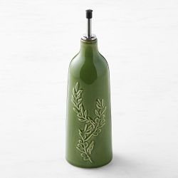Williams Sonoma Provencal Oil Cruet, Green