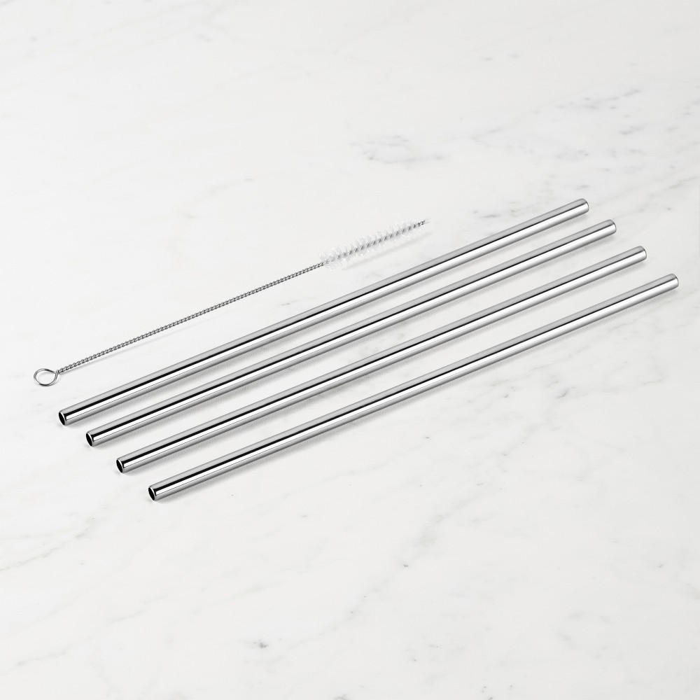 Cuisinart Stainless-Steel Straws, Set of 4 - Set of 4