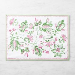 Painted Vine Placemat, Pink