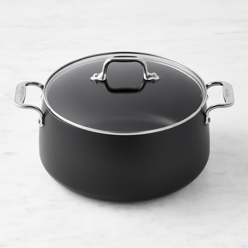 All-Clad HA1 Expert Hard Anodized Nonstick Stock Pot, 8-Qt. - 8-Qt.