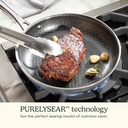 Cuisinart FusionElite+ Hybrid Stainless-Steel Ceramic Nonstick Skillets
