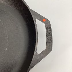 OPEN BOX: Lodge Chef Seasoned Cast Iron Skillet Set, 10" &amp; 12"