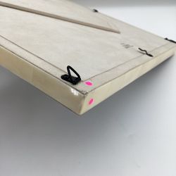 OPEN BOX: Horn and Bone Picture Frame, Dark, 8" X 10"