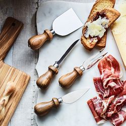 Williams Sonoma Olivewood Cheese Knives - Thumbnail 5