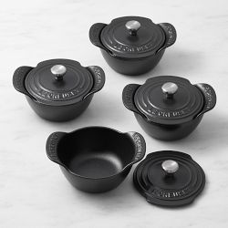Le Creuset Gourmand Enameled Cast Iron 4-Piece Covered Cocotte Set