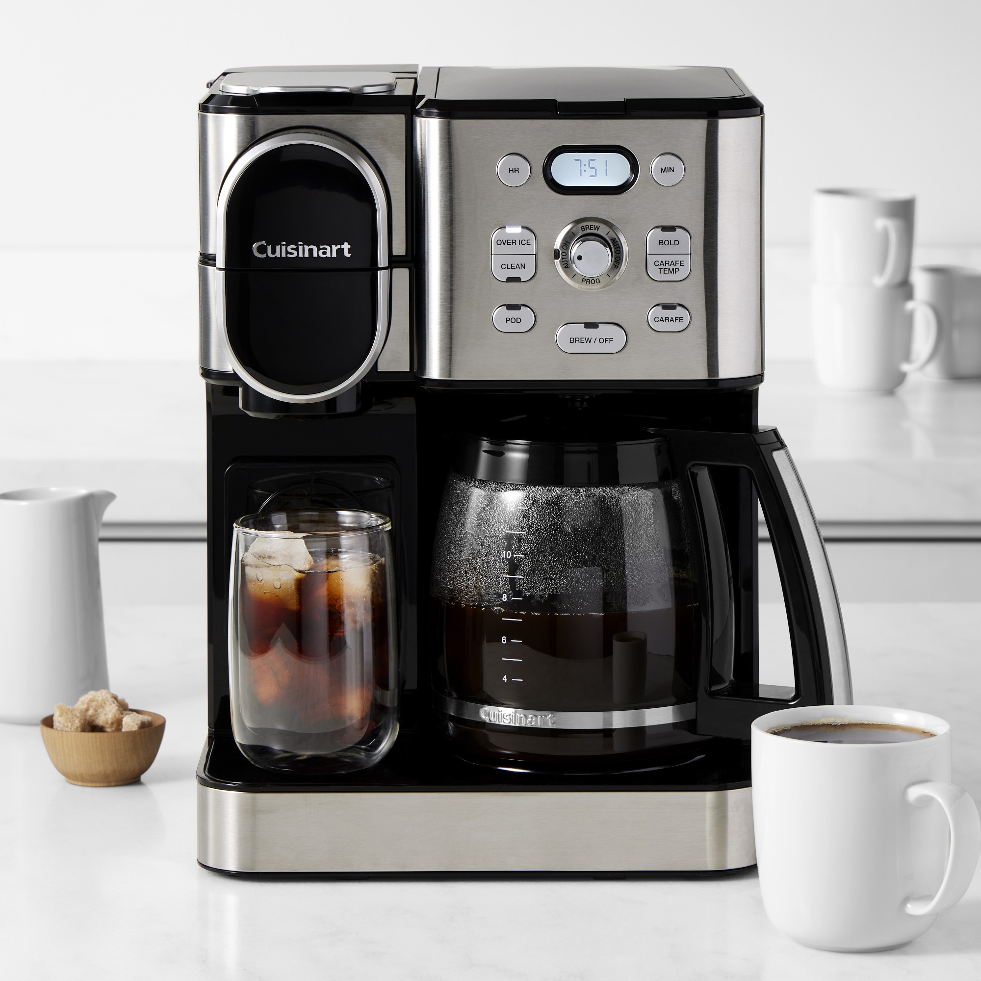 Cuisinart Coffee Center 2-in-1 Coffee Maker with Over Ice Simolary simolary.com