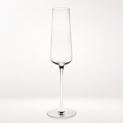Williams Sonoma Estate Champagne Flute Glasses, Set of 2
