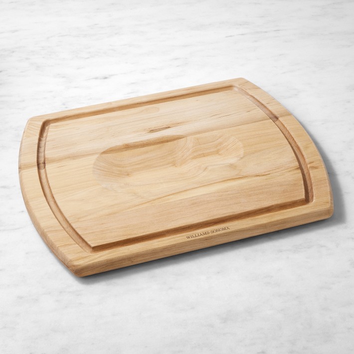 WILLIAMS-SONOMA 木製まな板 Williams Sonoma Maple Wood Notch Cutting Board | Williams Sonoma
