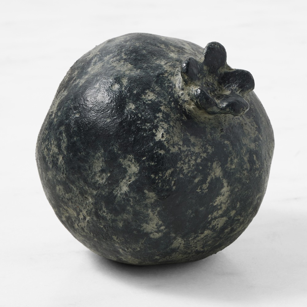 Josh Young x Williams Sonoma Home Pomegranate Sculpture - 5", Ceramic, Patina